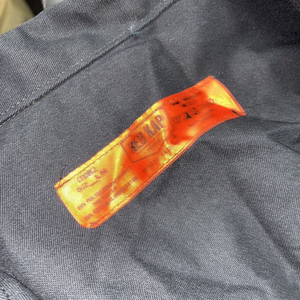 Red Kap mens Coverall 52 Black Long Sleeve Mechanic - Picture 3 of 9
